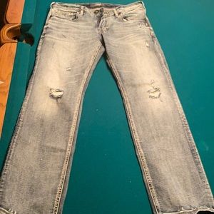 Men’s silver “Konrad” jeans 32x30